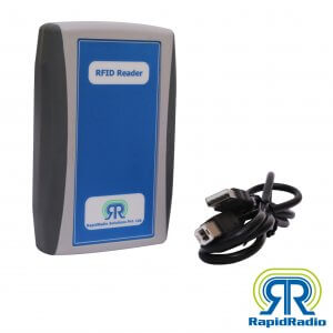 RapidRadio HF RFID Mifare 1K Plain White Smart Cards Pack of 10 